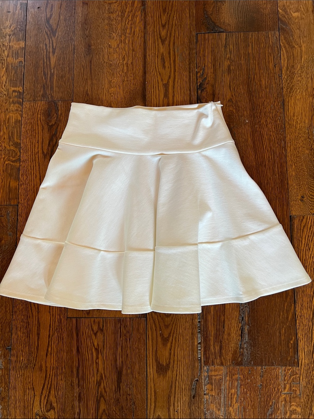 Robbi & Nikki by Robert Rodriguez Ivory Flared Circle Skirt